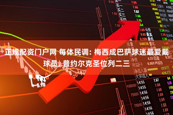 正规配资门户网 每体民调: 梅西成巴萨球迷最爱戴球员, 普约尔克圣位列二三