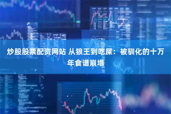 炒股股票配资网站 从狼王到吃屎：被驯化的十万年食谱崩塌
