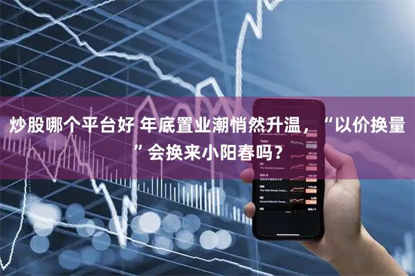 炒股哪个平台好 年底置业潮悄然升温，“以价换量”会换来小阳春吗？